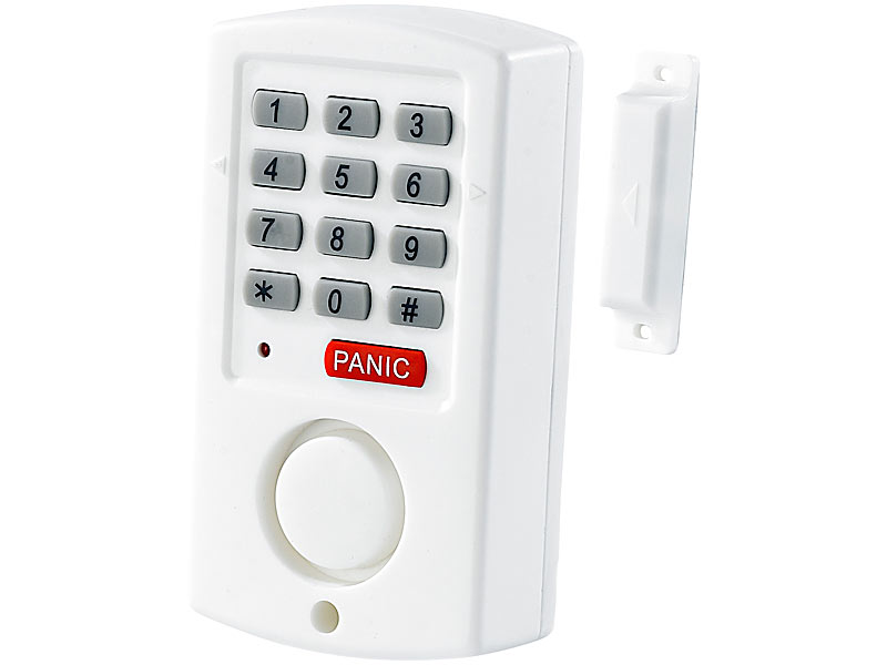 VisorTech Hausalarm mit Code-Sicherung für Fenster, Tür u.v.m.; GSM -Funk Alarmanlagen GSM -Funk Alarmanlagen GSM -Funk Alarmanlagen 