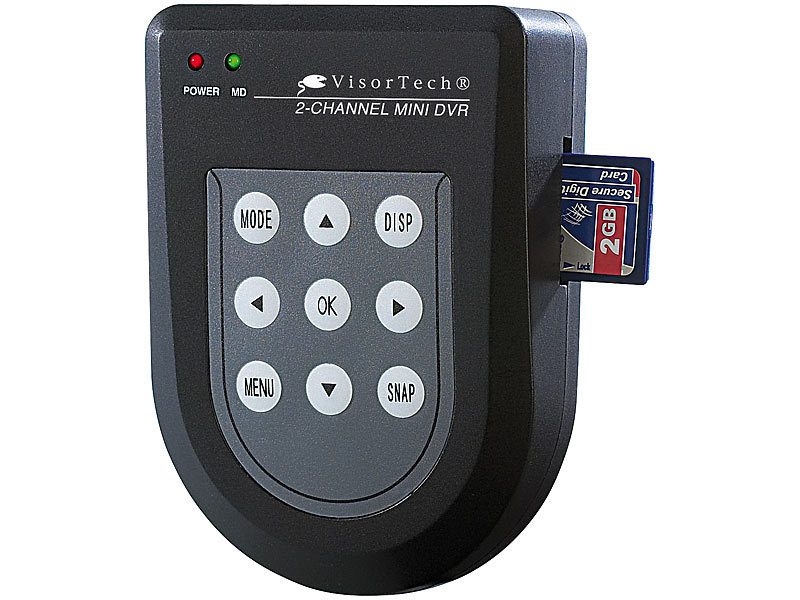 VisorTech SD-Aufnahmebox für Analogkameras inkl. 2GB SD-Karte gratis;  