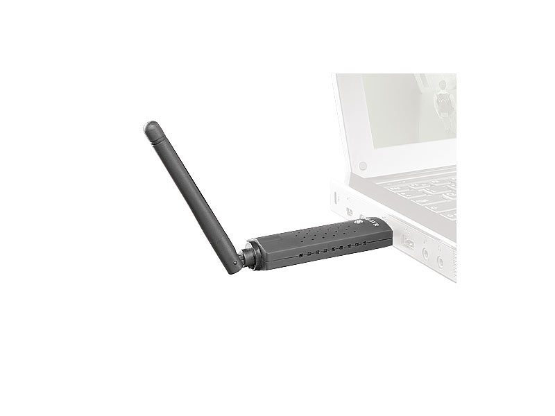VisorTech USB-Empfänger für kabelloses Sicherheits-IR-Kamera-System; Überwachungskameras (Funk) Überwachungskameras (Funk) Überwachungskameras (Funk) 