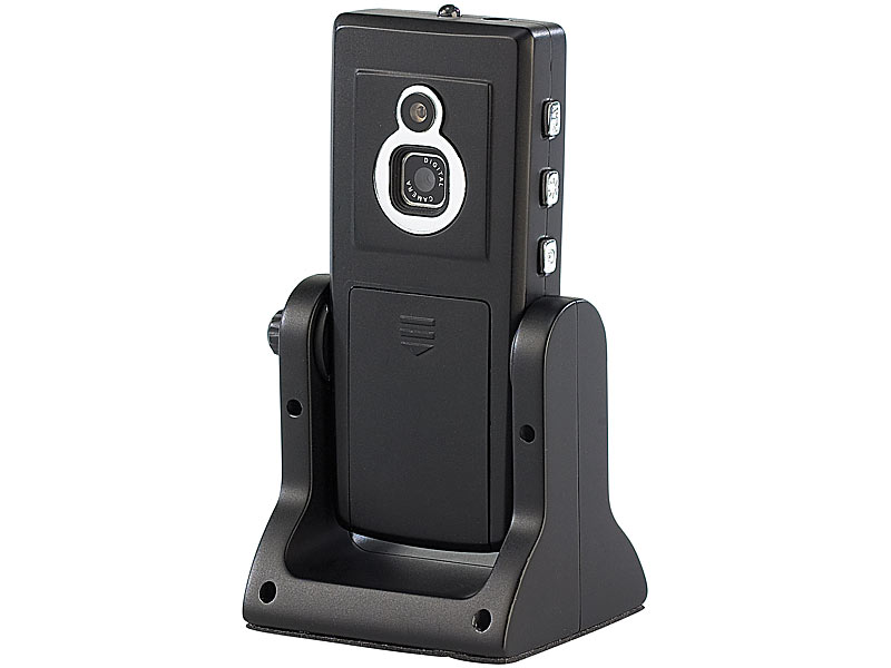 VisorTech Überwachungskamera mit Endlos-Aufzeichnung (refurbished);  