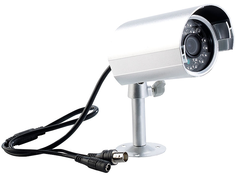 VisorTech wetterfeste Überwachungskamera ASC-1420.IR mit Nachtsicht; Funk Überwachungssysteme Funk Überwachungssysteme Funk Überwachungssysteme Funk Überwachungssysteme 
