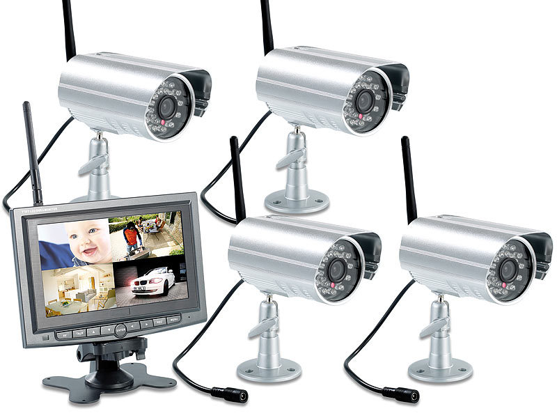 ; Überwachungskamera-Systeme, Funkkamera-SystemeFunk-Kamera-SystemeÜberwachungskameras mit BewegungssensorenÜberwachungssystemeFunk-Kameras KomplettsystemeProfi-Funk ÜberwachungssystemeFunk-Videoüberwachungs-Systeme mit HD-Kameras und LCD-Monitoren Bildschirme SD-KartenslotsDigitale Funk-KamerasystemeFunk-Videoüberwachungs-SystemeVideoüberwachungen mit WLAN-AnbindungenKabelloses Funk-Überwachungs-SystemeVideoüberwachungenSicherheits Überwachungs-SystemeFunk-Video-Überwachungen mit IP-AnschlüssenFunküberwachungen 