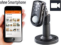 VisorTech GSM-Überwachungskamera mit PIR-Sensor (refurbished); Mobile Video Überwachungskamera für Handynetze 