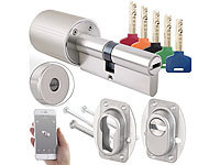 ; Sicherheits-Türbeschläge mit Fingerabdruck-Scanner und Transponder Sicherheits-Türbeschläge mit Fingerabdruck-Scanner und Transponder 