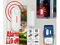 VisorTech 2in1-WLAN-Tür & Fensteralarm mit Sirene, App und Sprachsteuerung; GSM-Funk-Alarmanlagen GSM-Funk-Alarmanlagen GSM-Funk-Alarmanlagen GSM-Funk-Alarmanlagen 